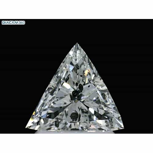 0.70 Carat Triangle Diamond