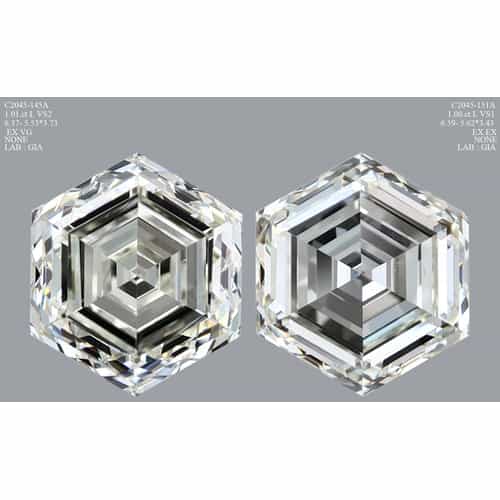 1.01 Carat Hexagon Diamond