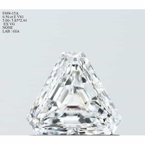 0.50 Carat Triangle Diamond