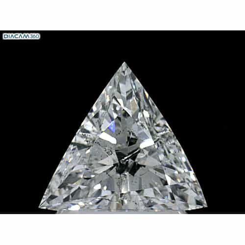 0.75 Carat Triangle Diamond