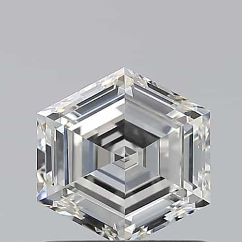 0.70 Carat Hexagon Diamond