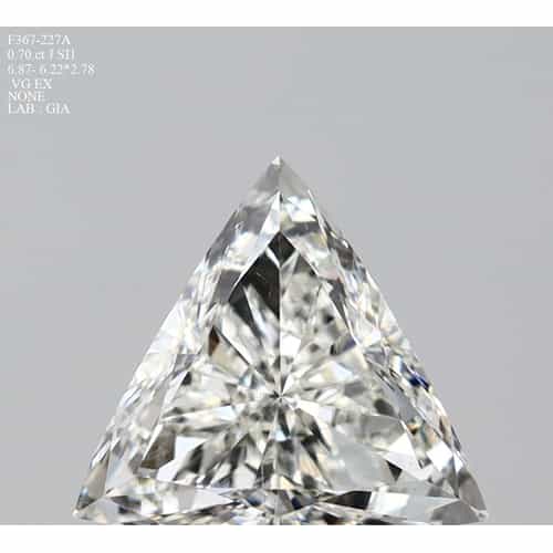 0.70 Carat Triangle Diamond