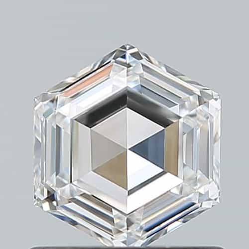 0.70 Carat Hexagon Diamond