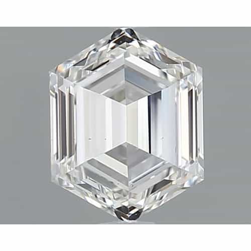 0.71 Carat Hexagon Diamond