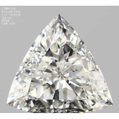 0.72 Carat Triangle Diamond