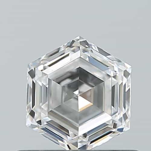0.50 Carat Hexagon Diamond