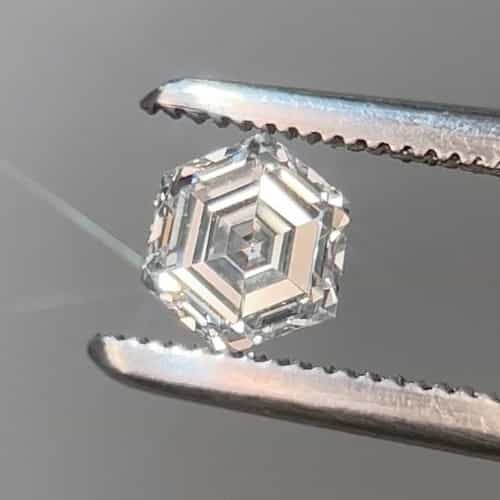 0.50 Carat Hexagon Diamond
