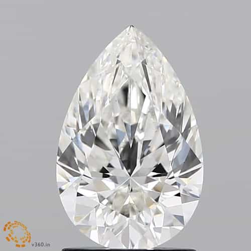 1.56 Carat Pear Diamond