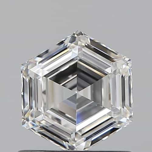 0.70 Carat Hexagon Diamond