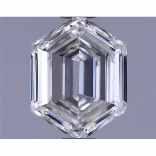 0.78 Carat Hexagon Diamond