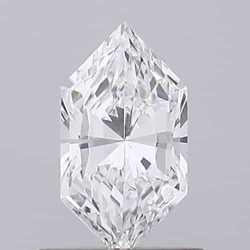 0.70 Carat Hexagon Diamond
