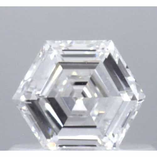 0.50 Carat Hexagon Diamond