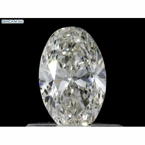 0.50 Carat Oval Diamond
