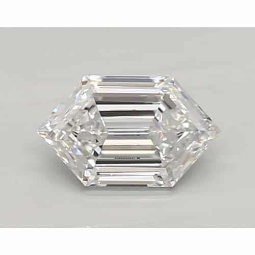 0.59 Carat Hexagon Diamond