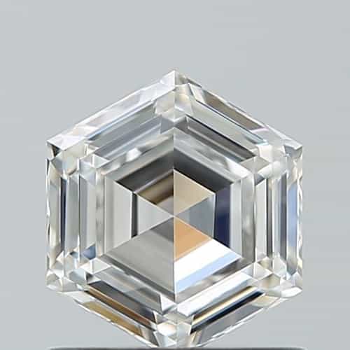 0.70 Carat Hexagon Diamond