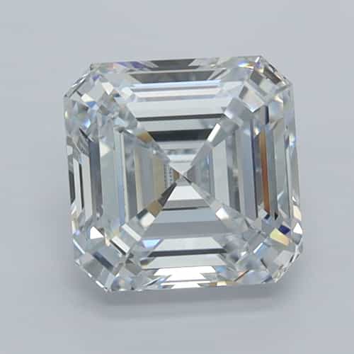 1.53 Carat Asscher Diamond