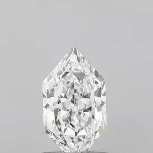 0.86 Carat Hexagon Diamond