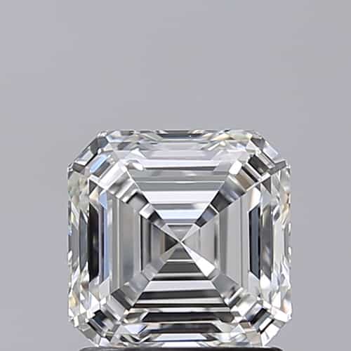 1.51 Carat Asscher Diamond