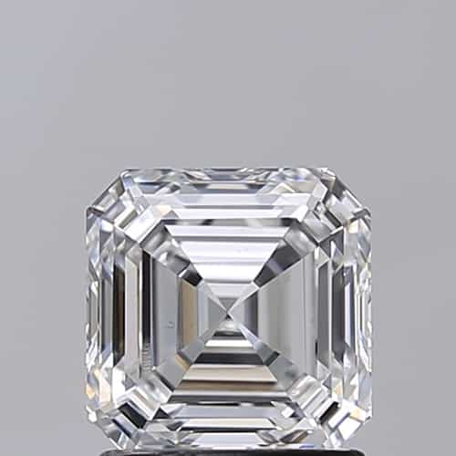 1.51 Carat Asscher Diamond