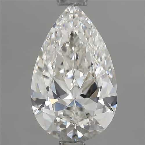 1.58 Carat Pear Diamond