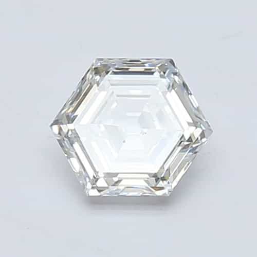 0.72 Carat Hexagon Diamond