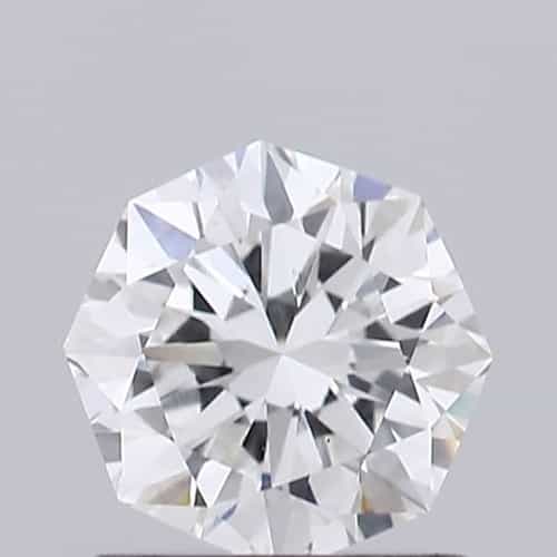 0.84 Carat Octagon Diamond