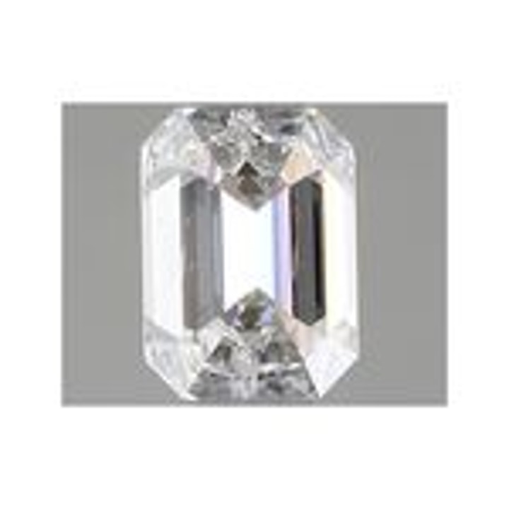 0.50 Carat Diamond, Emerald, E Color, SI1, GIA, D146399488