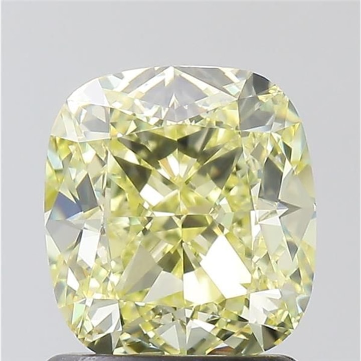 1.57 Carat Diamond, Cushion, Fancy Yellow Color, VS1, GIA, D145885403