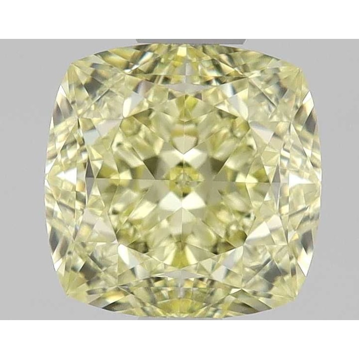 1.00 Carat Diamond, Cushion, Fancy Yellow Color, VS1, GIA, D145889407