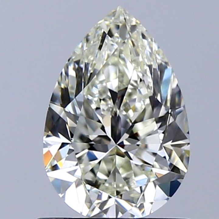 1.00 Carat Diamond, Pear, J Color, VVS1, GIA, D146322740