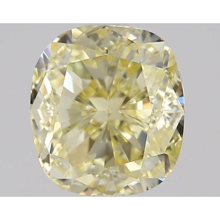 1.53 Carat Diamond, Cushion, Fancy Yellow Color, SI1, GIA, D145885224