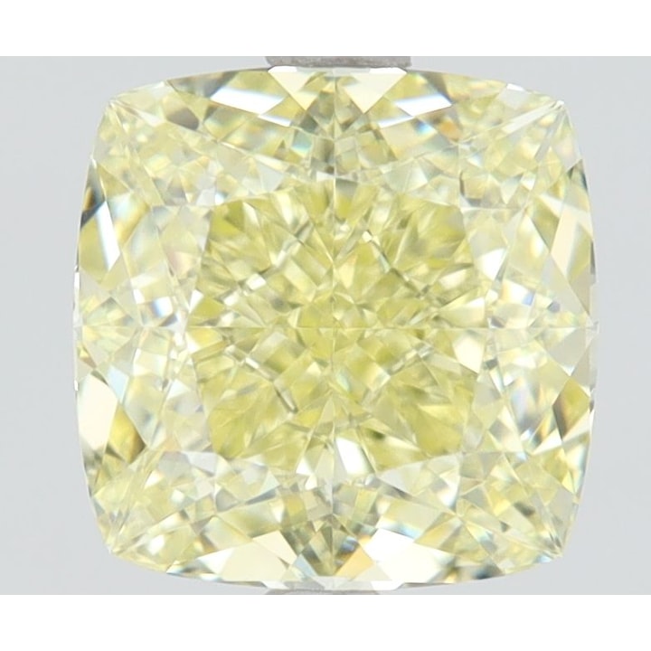 1.09 Carat Diamond, Cushion, Fancy Yellow Color, VS2, GIA, D145885892