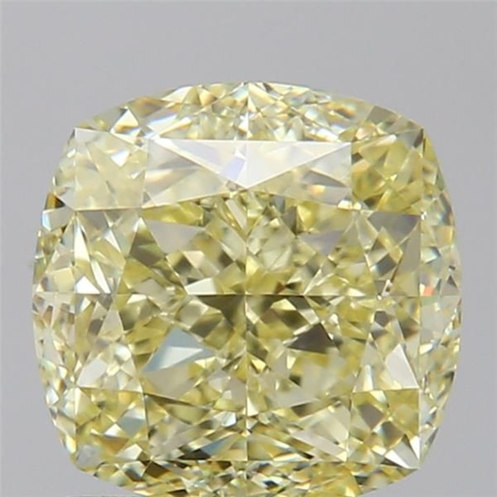 2.01 Carat Diamond, Cushion, Fancy Yellow Color, VS1, GIA, D145896863
