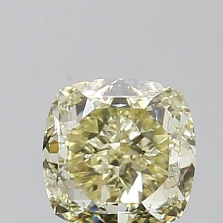 1.01 Carat Diamond, Cushion, Fancy Yellow Color, VS2, GIA, D145898859