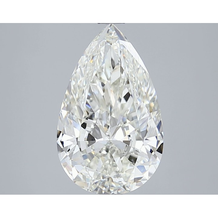 3.01 Carat Diamond, Pear, H Color, VS2, HRD, D146402586