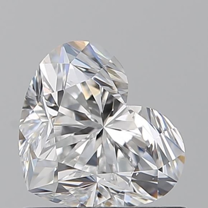 0.91 Carat Diamond, Heart, D Color, SI1, GIA, D146091190