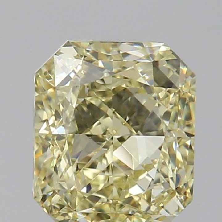1.00 Carat Diamond, Radiant, Fancy Yellow Color, IF, GIA, D146424890