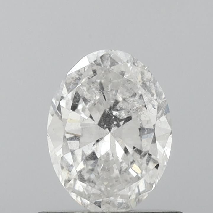 0.70 Carat Diamond, Oval, F Color, I1, IGI, D140096545