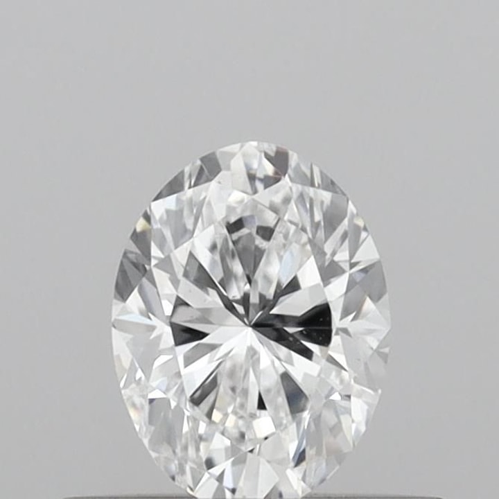 0.39 Carat Diamond, Oval, D Color, VS2, GIA, D146242534