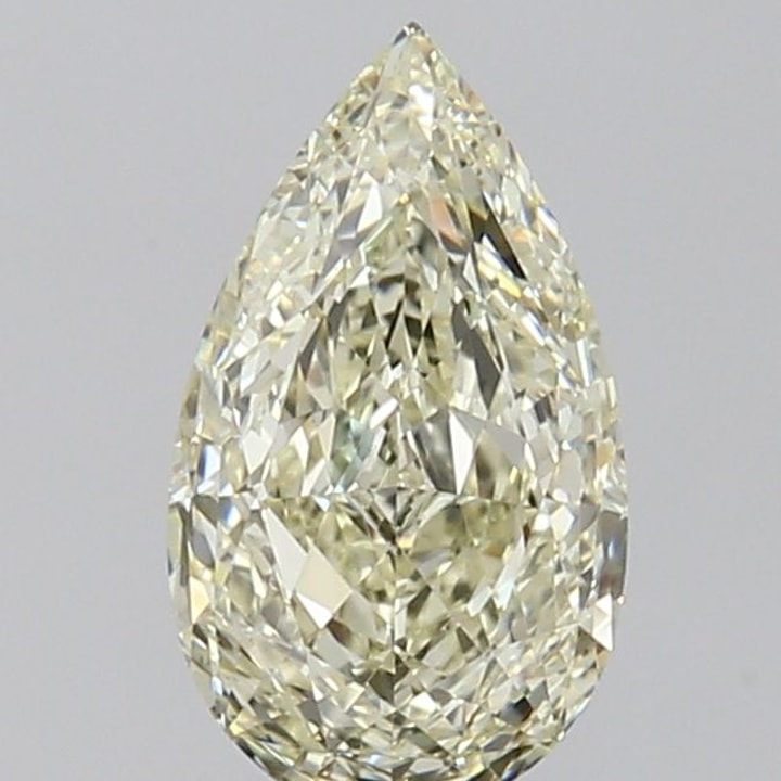 1.25 Carat Diamond, Pear, S-T Color, VVS2, GIA, D146423282