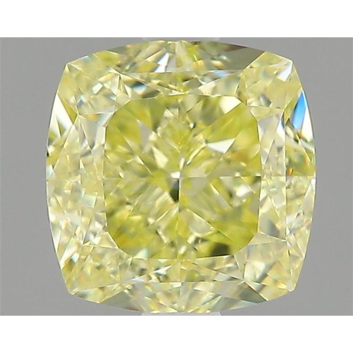 1.62 Carat Diamond, Cushion, Fancy Yellow Color, VVS1, GIA, D145886688
