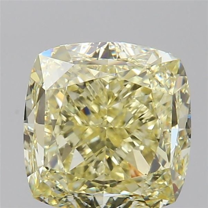 2.01 Carat Diamond, Cushion, Fancy Yellow Color, VS2, GIA, D145897454