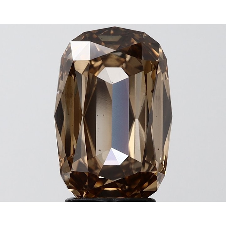 Cushion 3.52 Carat Lab Grown Diamond, Fancy Light Brown, SI1, IGI ...