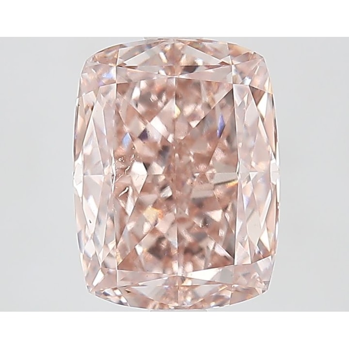 Cushion 3.43 Carat Lab Grown Diamond, Fancy Light Brown, VS1, IGI ...