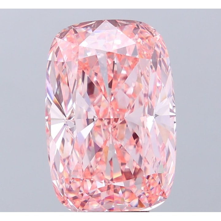 Cushion 10.00 Carat Lab Grown Diamond, Fancy Intense Pink, VVS2, IGI ...