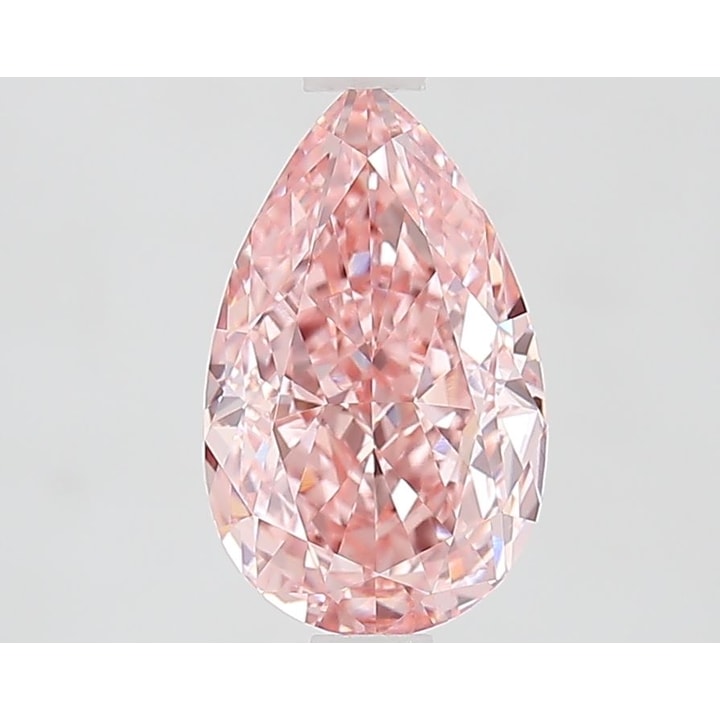 Pear 2.08 Carat Lab Grown Diamond, Fancy Intense Pink, VVS2, IGI ...