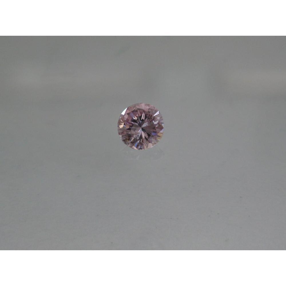 0.26 Carat Round Loose Diamond, Fancy Purplish Pink, , Good, GIA Certified
