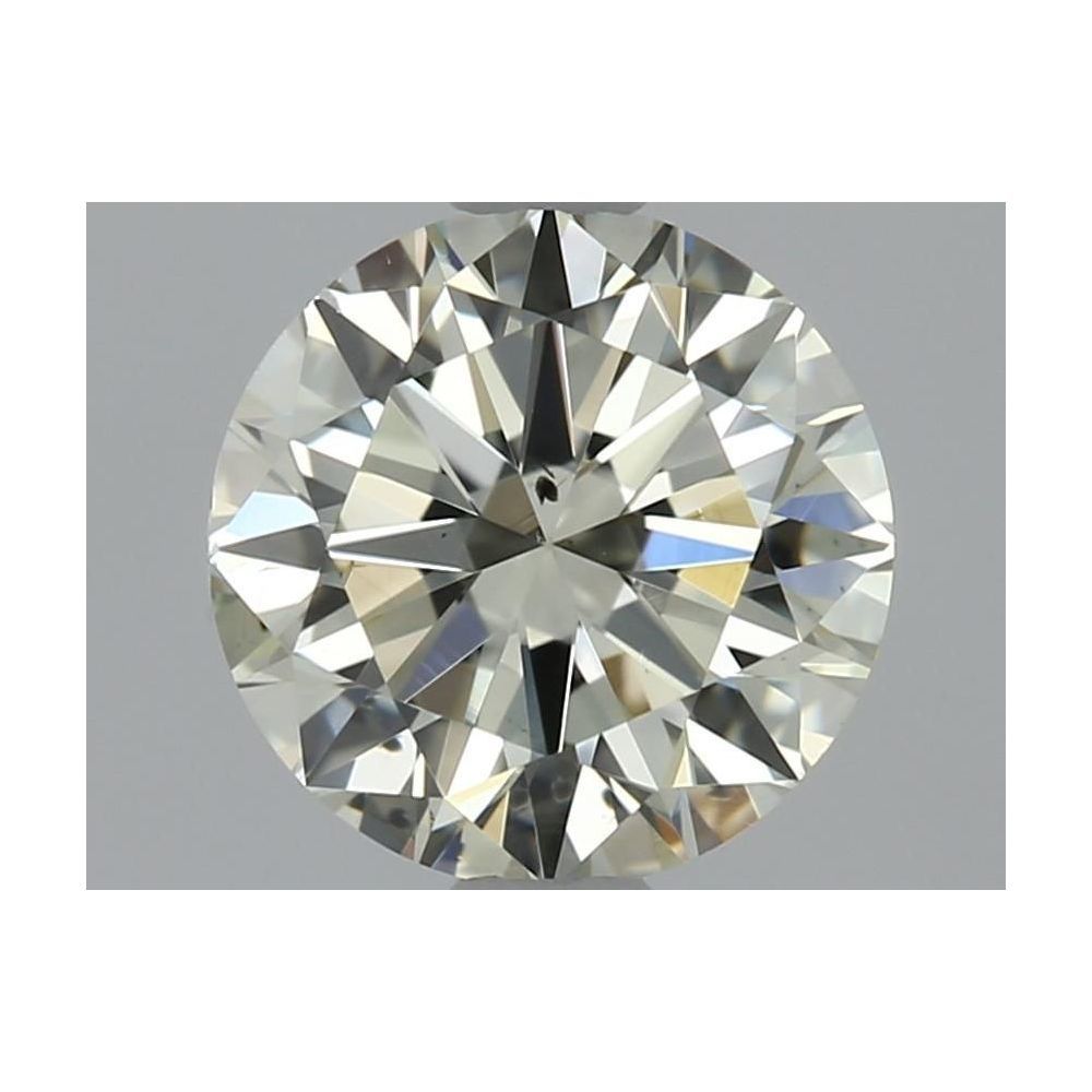 0.70 Carat Round Loose Diamond, N, SI1, Good, GIA Certified | Thumbnail