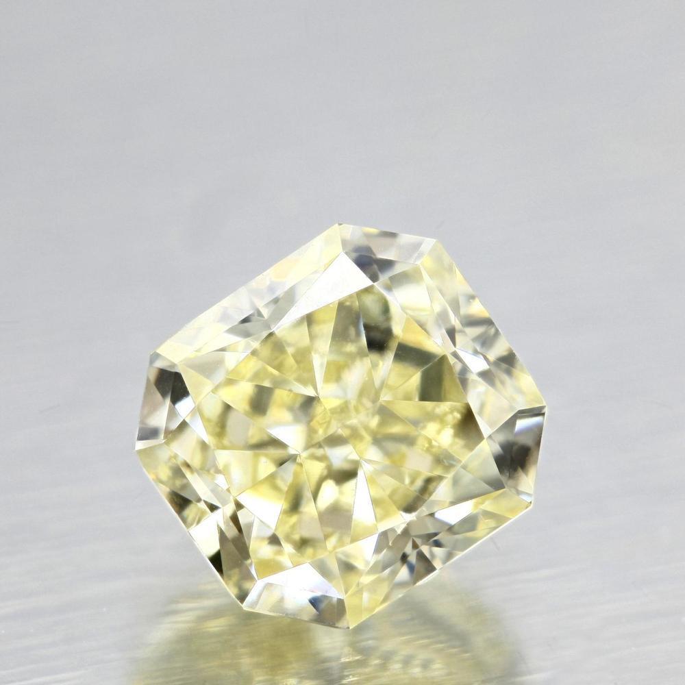 1.00 Carat Radiant Loose Diamond, Y - Z, VS1, Ideal, GIA Certified | Thumbnail