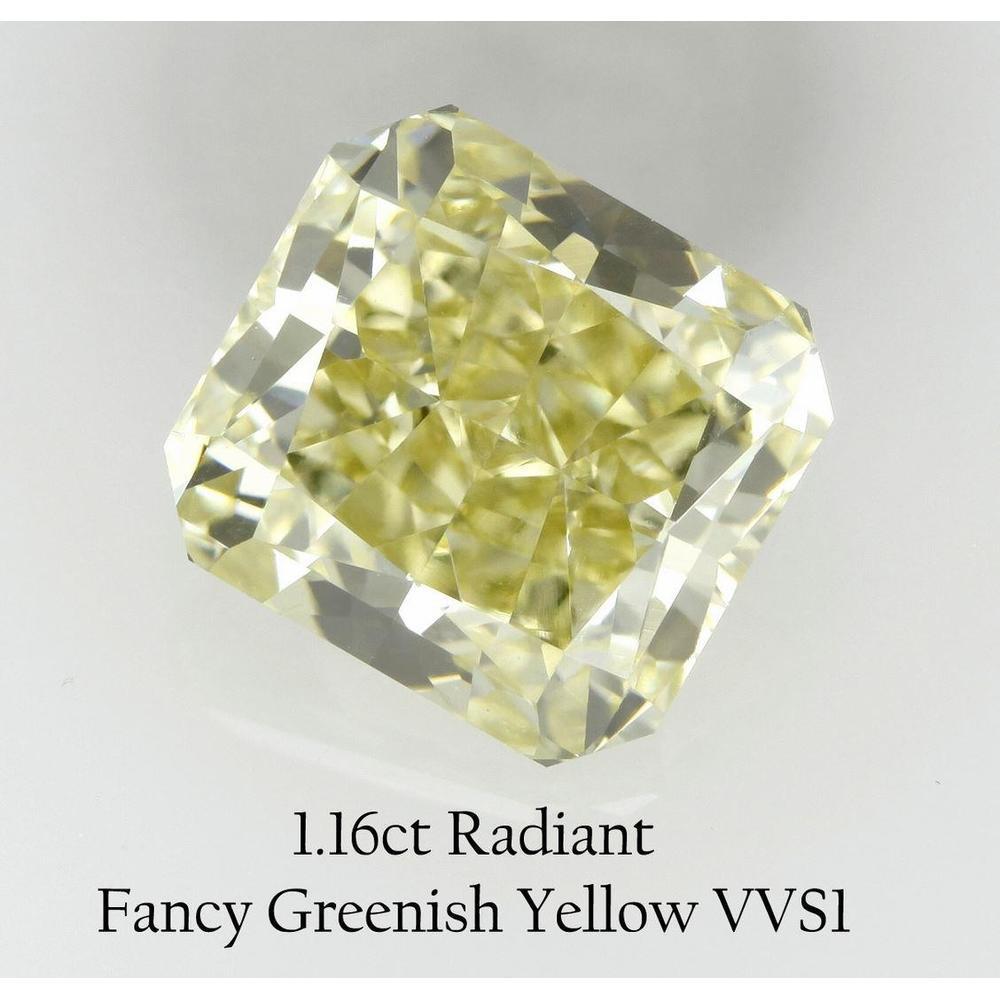 1.16 Carat Radiant Loose Diamond, , VVS1, Good, GIA Certified